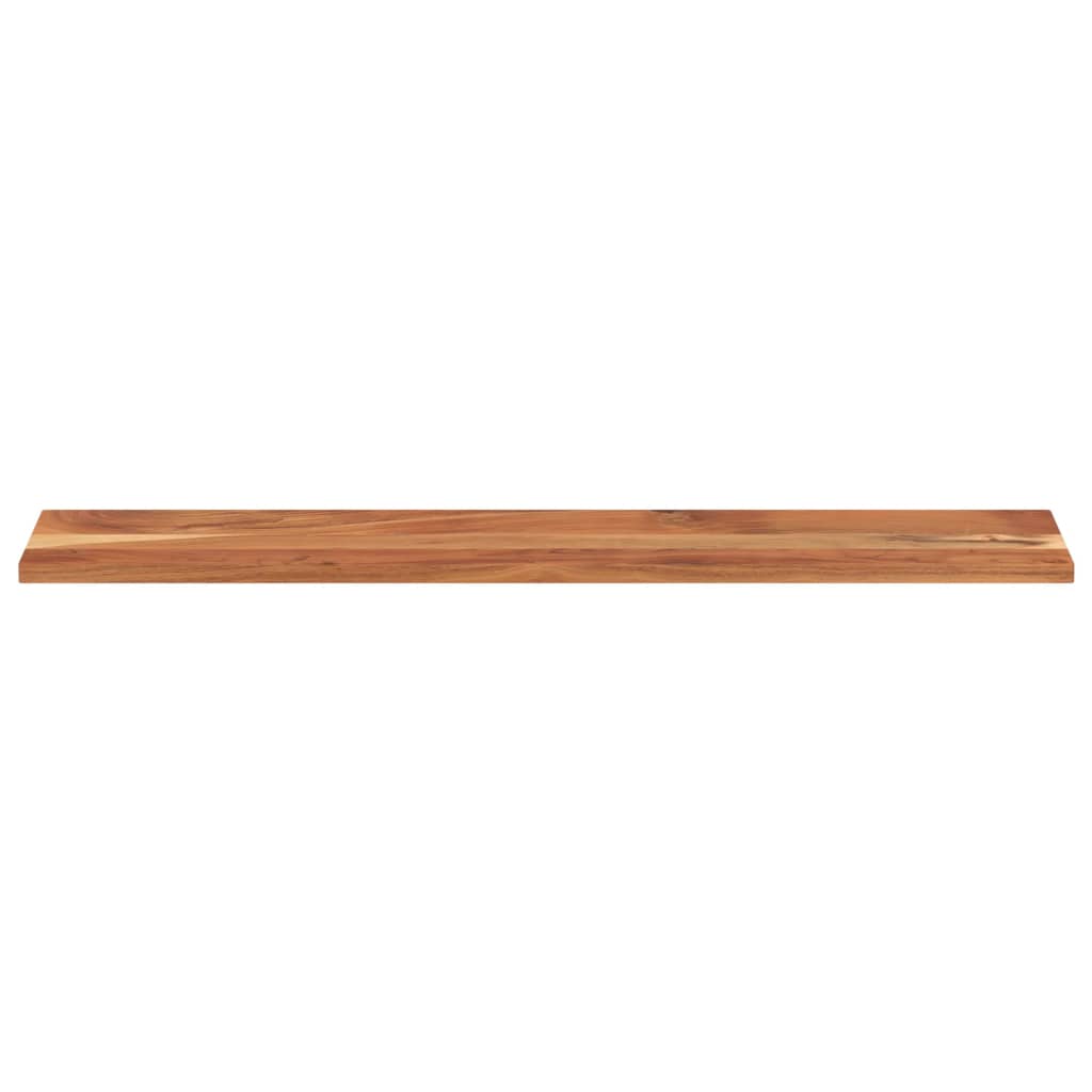 Bordplate 140x30x3,8 cm rektangulær heltre akasie