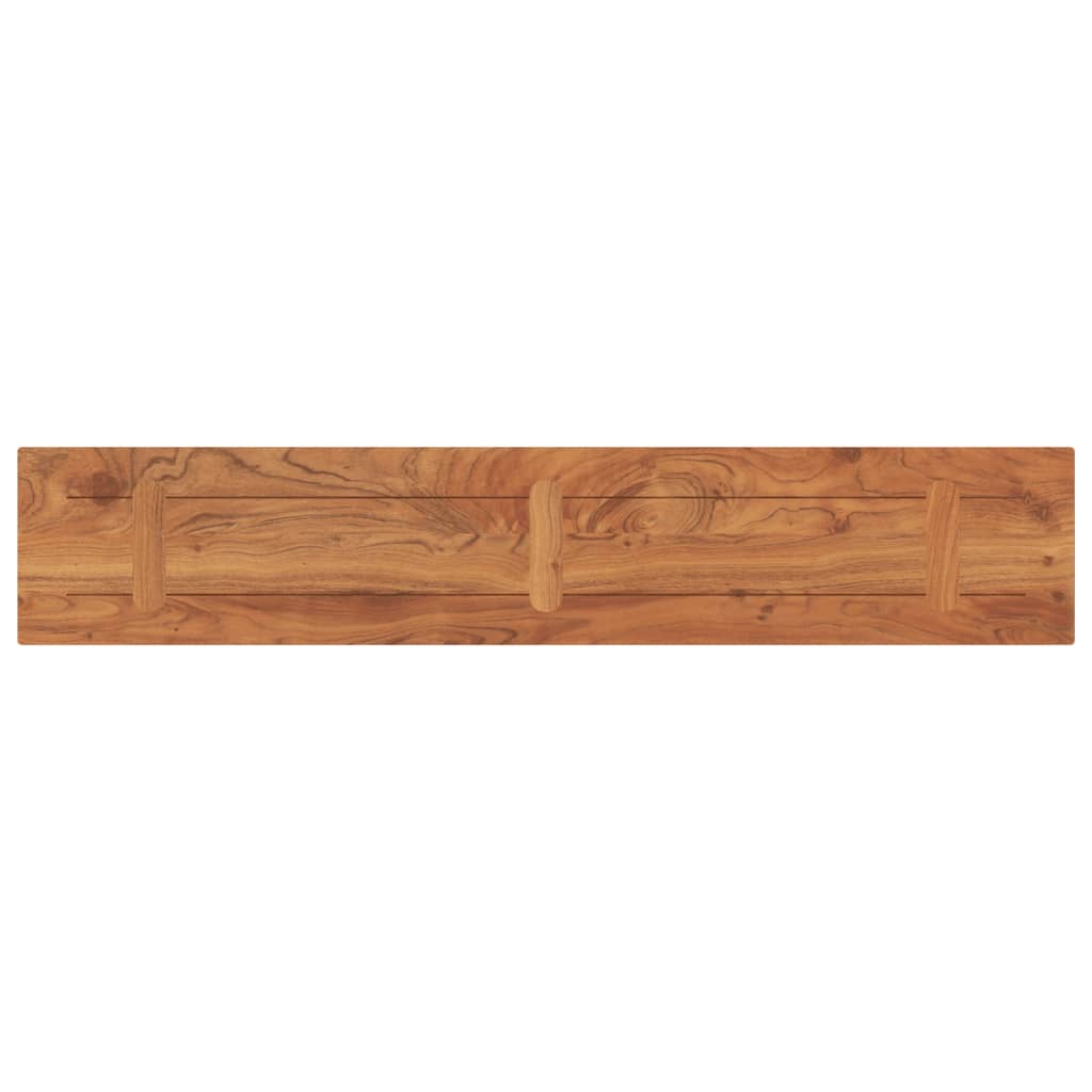 Bordplate 140x30x3,8 cm rektangulær heltre akasie