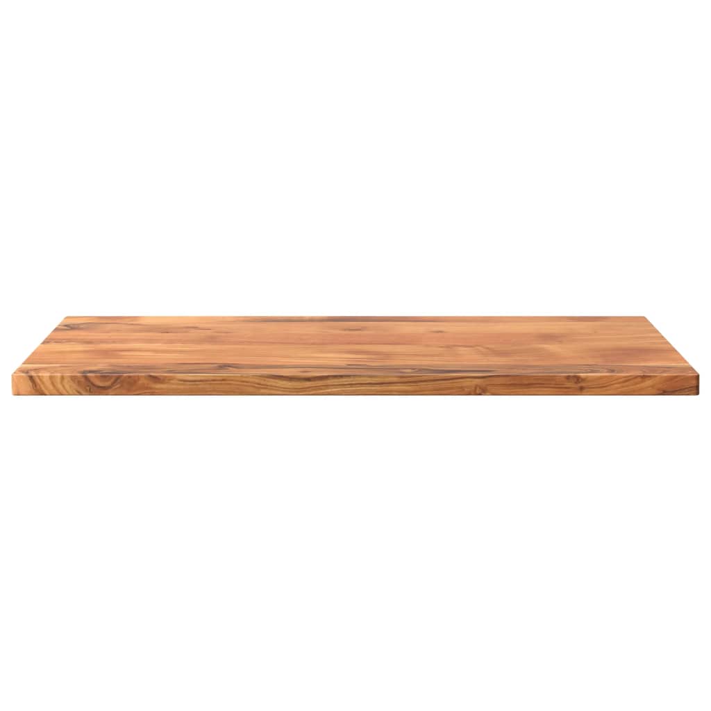Bordplate 90x70x3,8 cm rektangulær heltre akasie