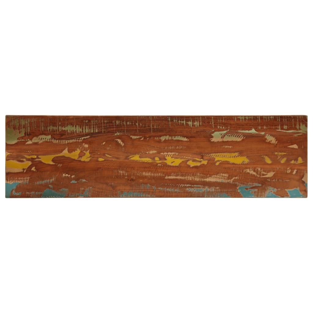 Bordplate 110x40x2,5 cm rektangulær gjenvunnet heltre