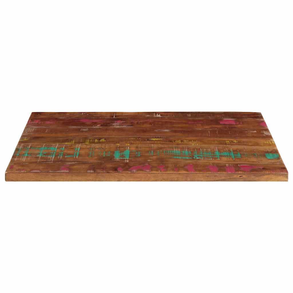 Bordplate 70x50x2,5 cm rektangulær gjenvunnet heltre