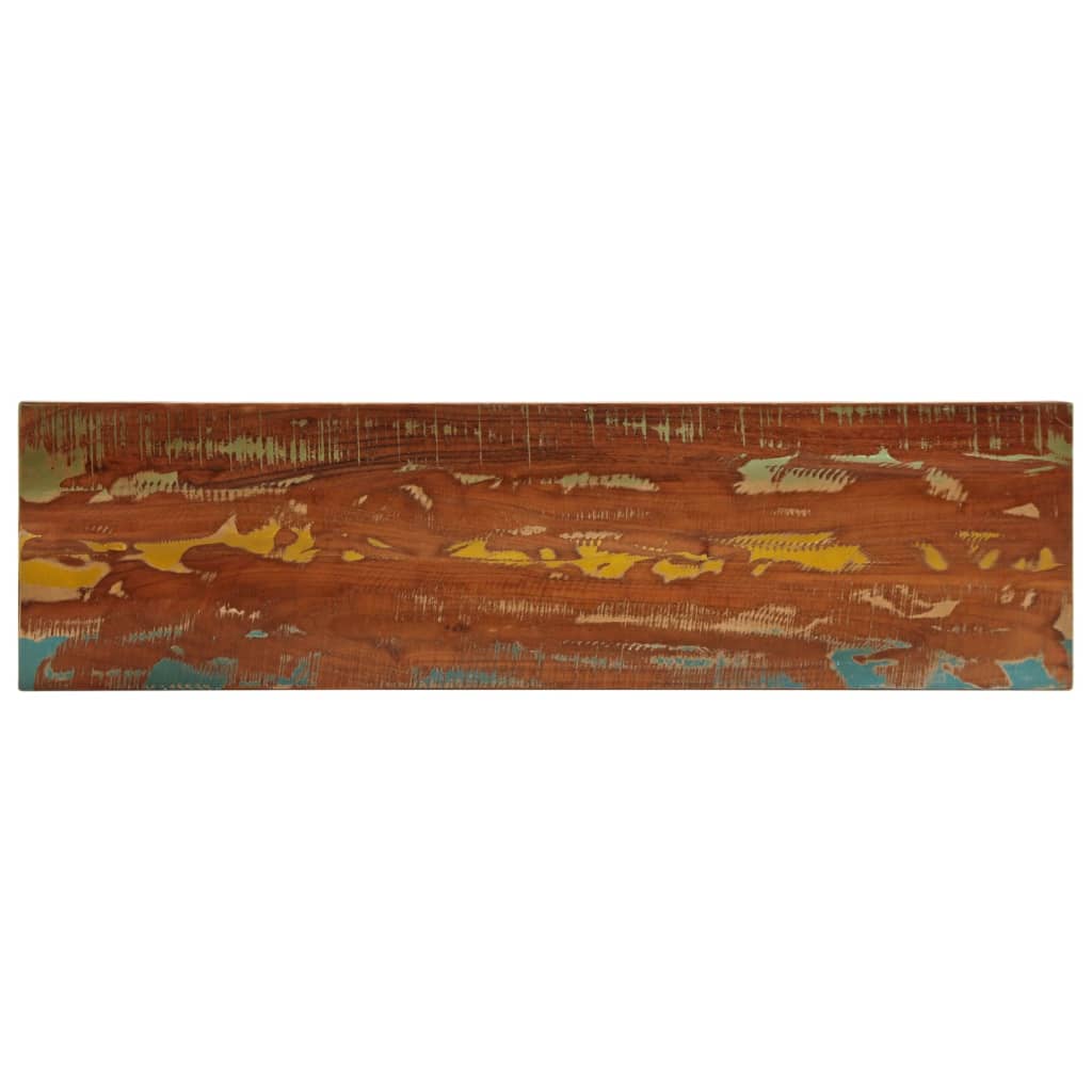 Bordplate 120x40x3,8 cm rektangulær gjenvunnet heltre vidaXL