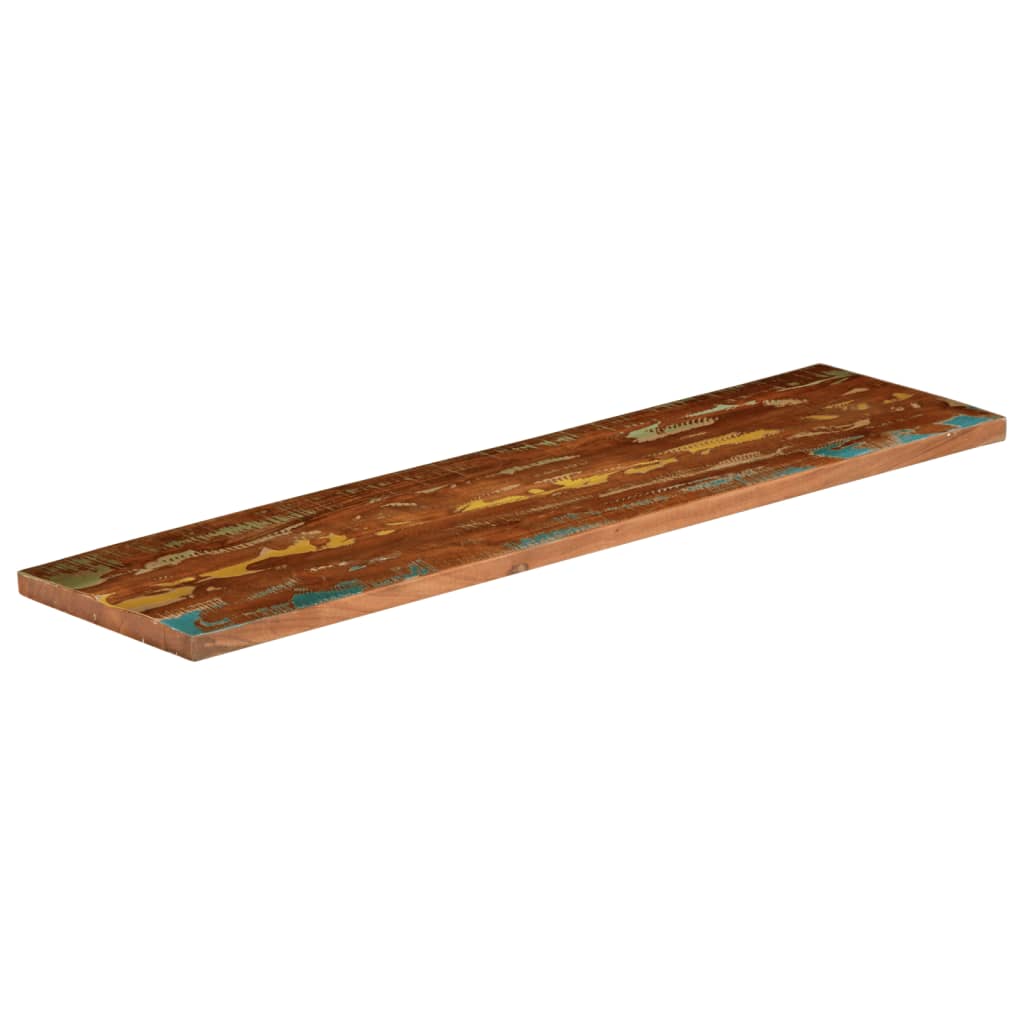 Bordplate 120x40x3,8 cm rektangulær gjenvunnet heltre vidaXL