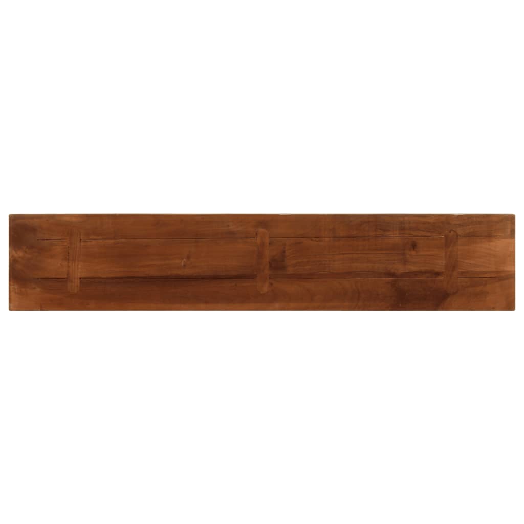 Bordplate 180x40x3,8 cm rektangulær gjenvunnet heltre vidaXL