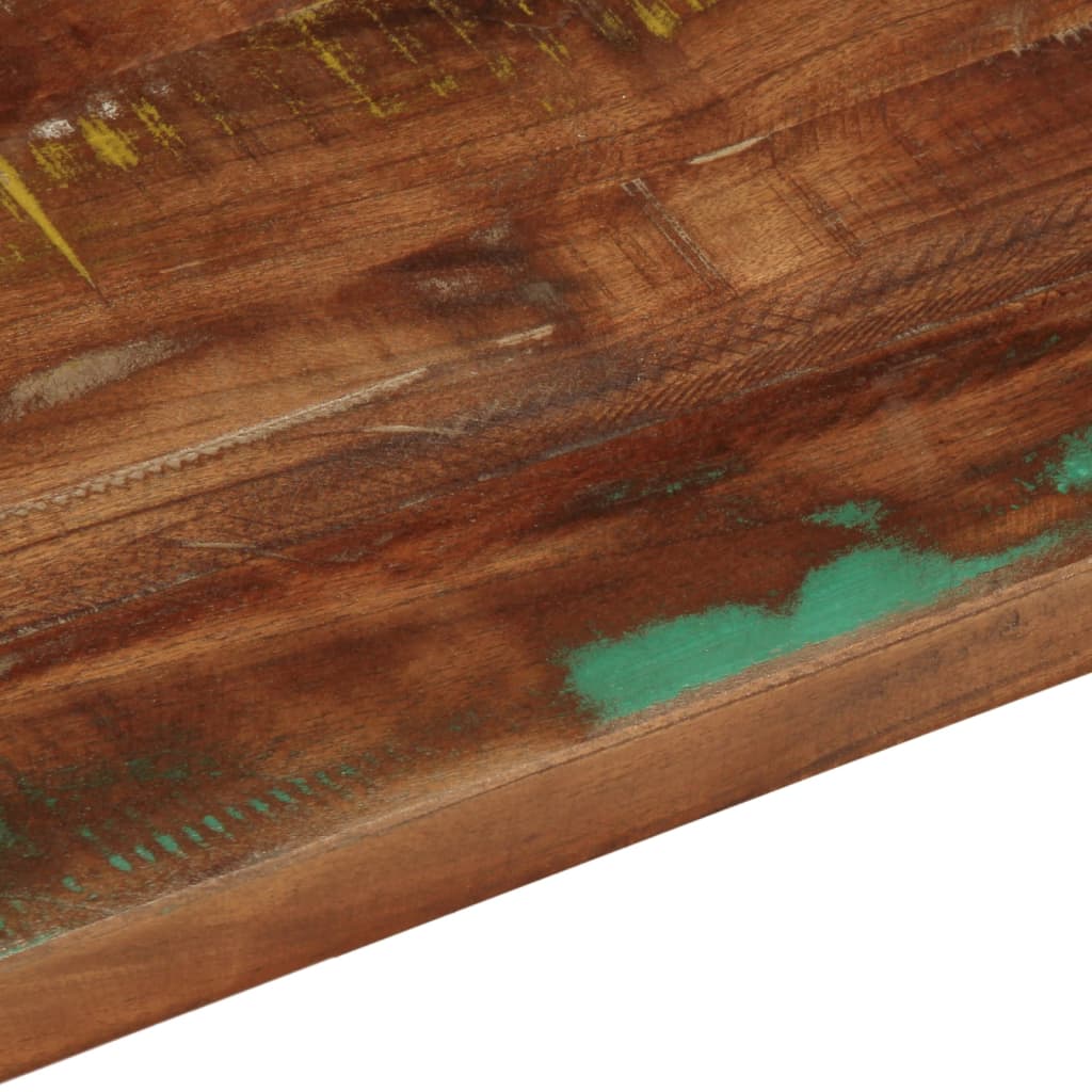 Bordplate 70x50x3,8 cm rektangulær gjenvunnet heltre