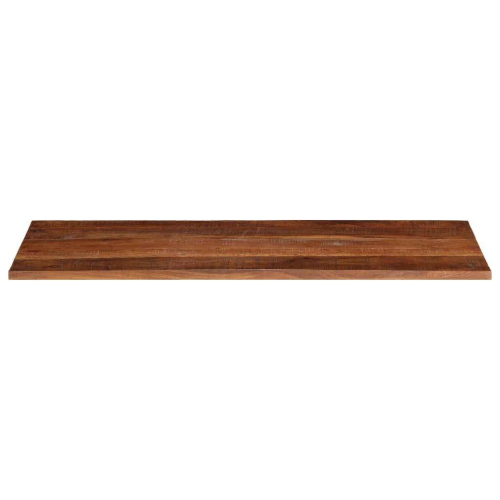 Bordplate 140x50x2,5 cm rektangulær gjenvunnet heltre