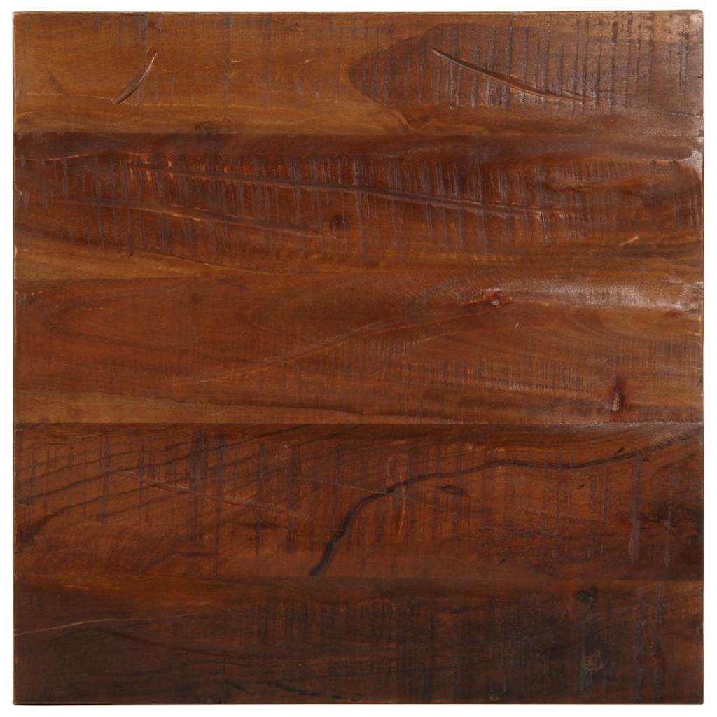 Bordplate 60x60x2,5 cm firkantet gjenvunnet heltre