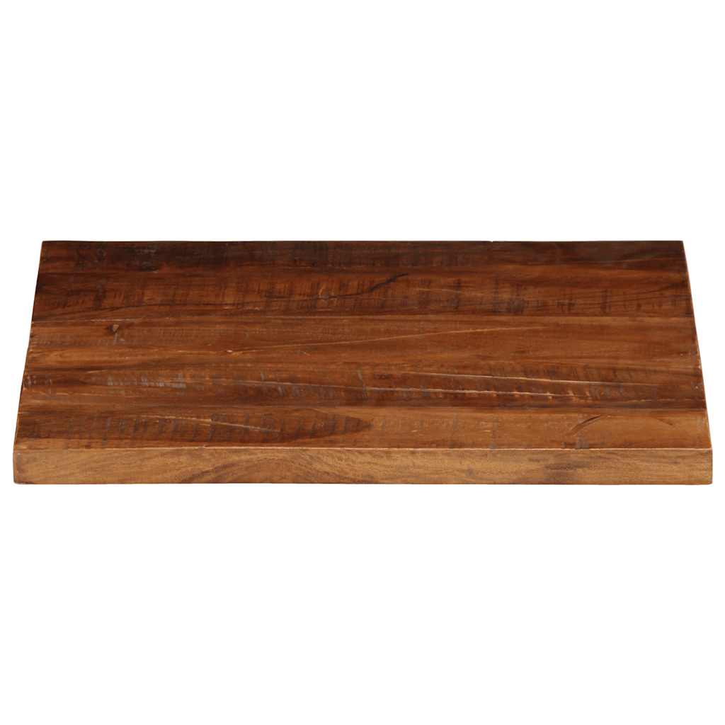 Bordplate 60x60x2,5 cm firkantet gjenvunnet heltre