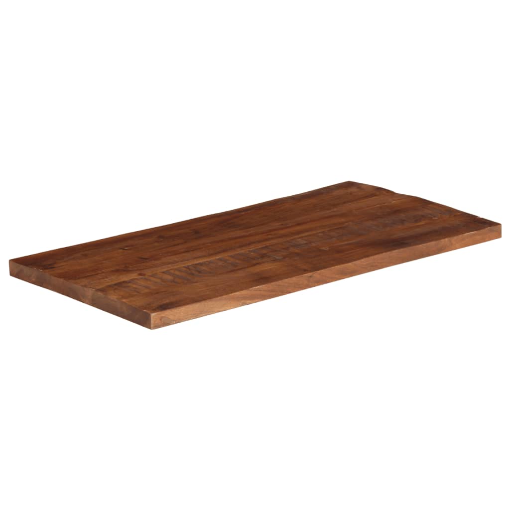 Bordplate 110x60x2,5 cm rektangulær gjenvunnet heltre