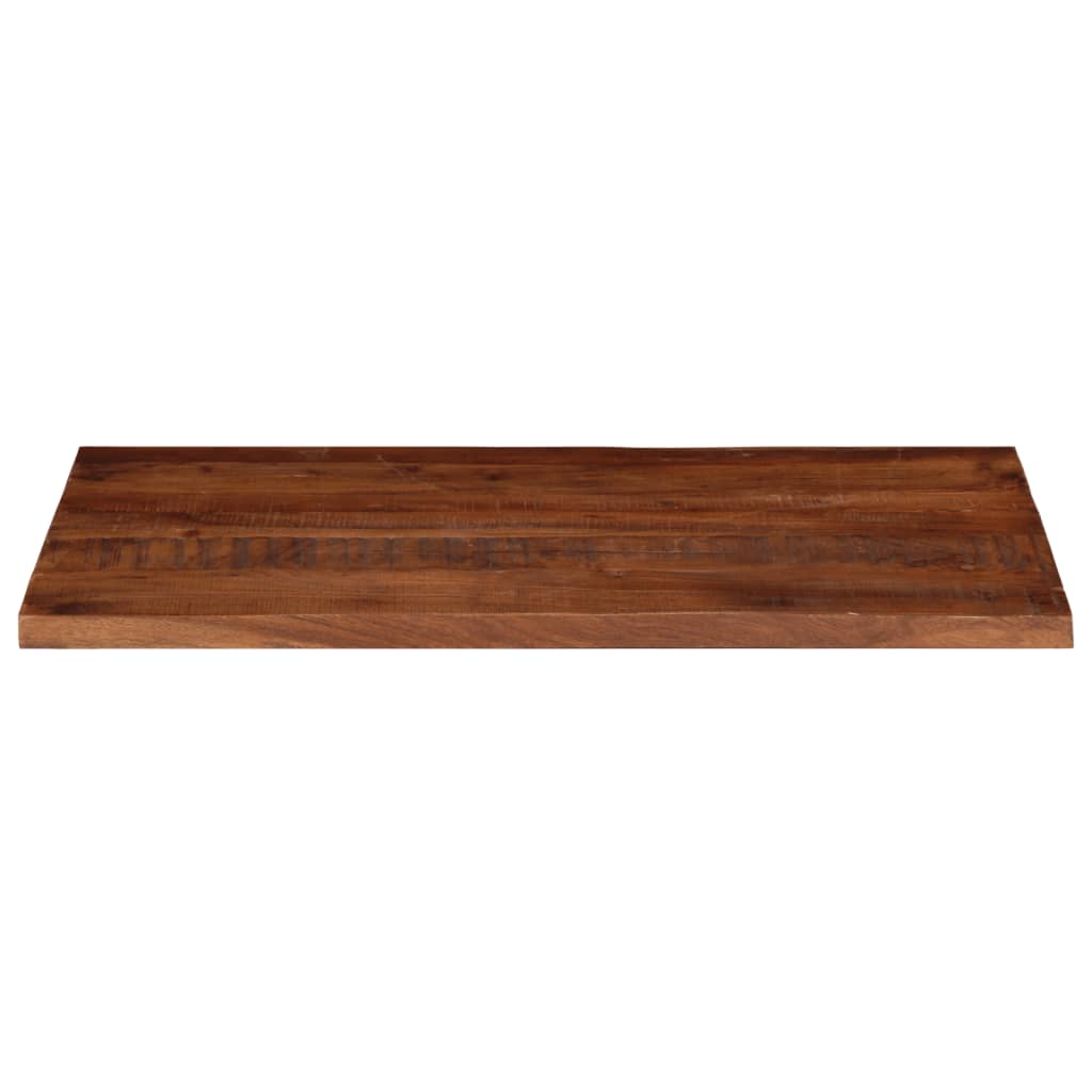 Bordplate 120x70x2,5 cm rektangulær gjenvunnet heltre