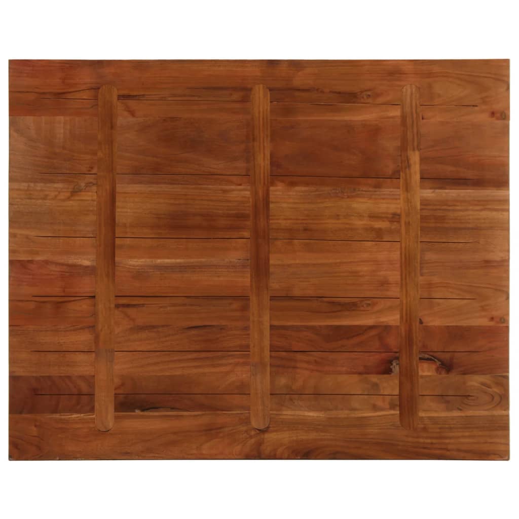 Bordplate 110x80x2,5 cm rektangulær gjenvunnet heltre