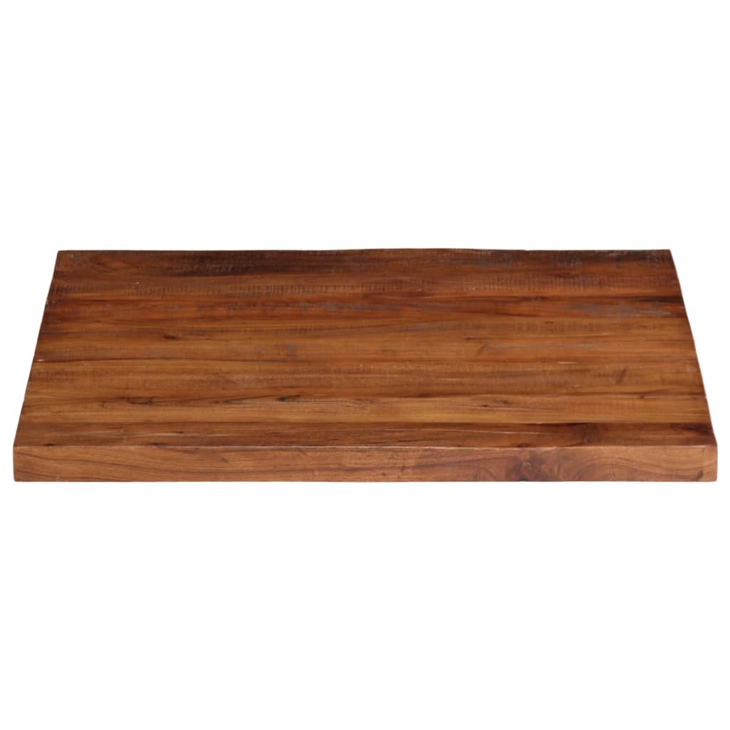 Bordplate 90x90x2,5 cm firkantet gjenvunnet heltre