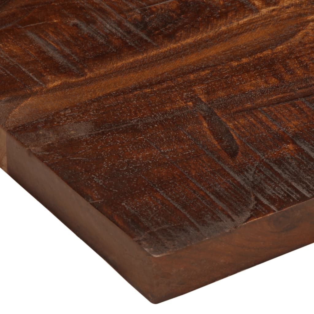 Bordplate 50x20x3,8 cm rektangulær gjenvunnet heltre