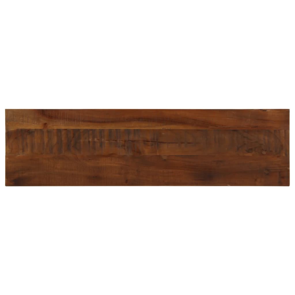 Bordplate 100x20x3,8 cm rektangulær gjenvunnet heltre