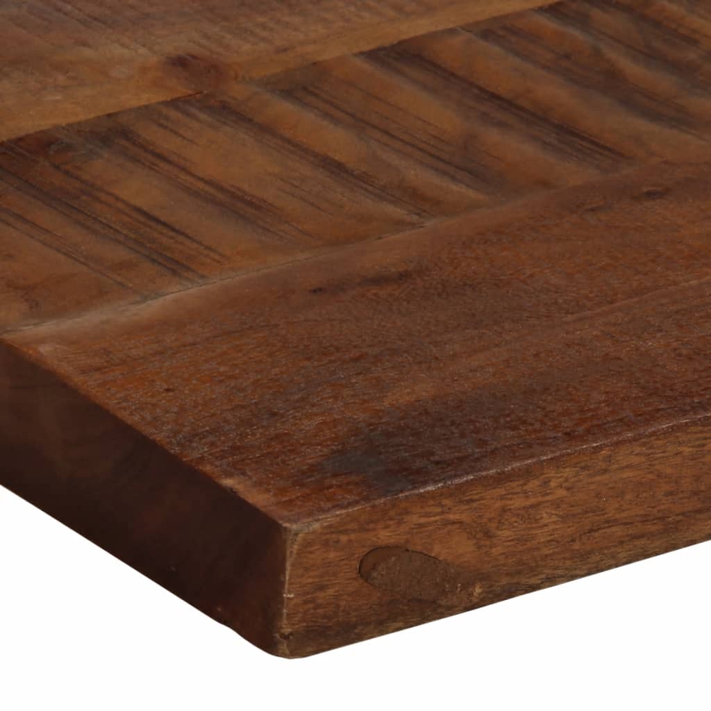 Bordplate 100x20x3,8 cm rektangulær gjenvunnet heltre