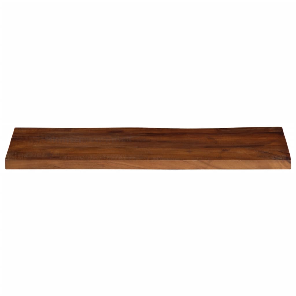 Bordplate 90x30x3,8 cm rektangulær gjenvunnet heltre