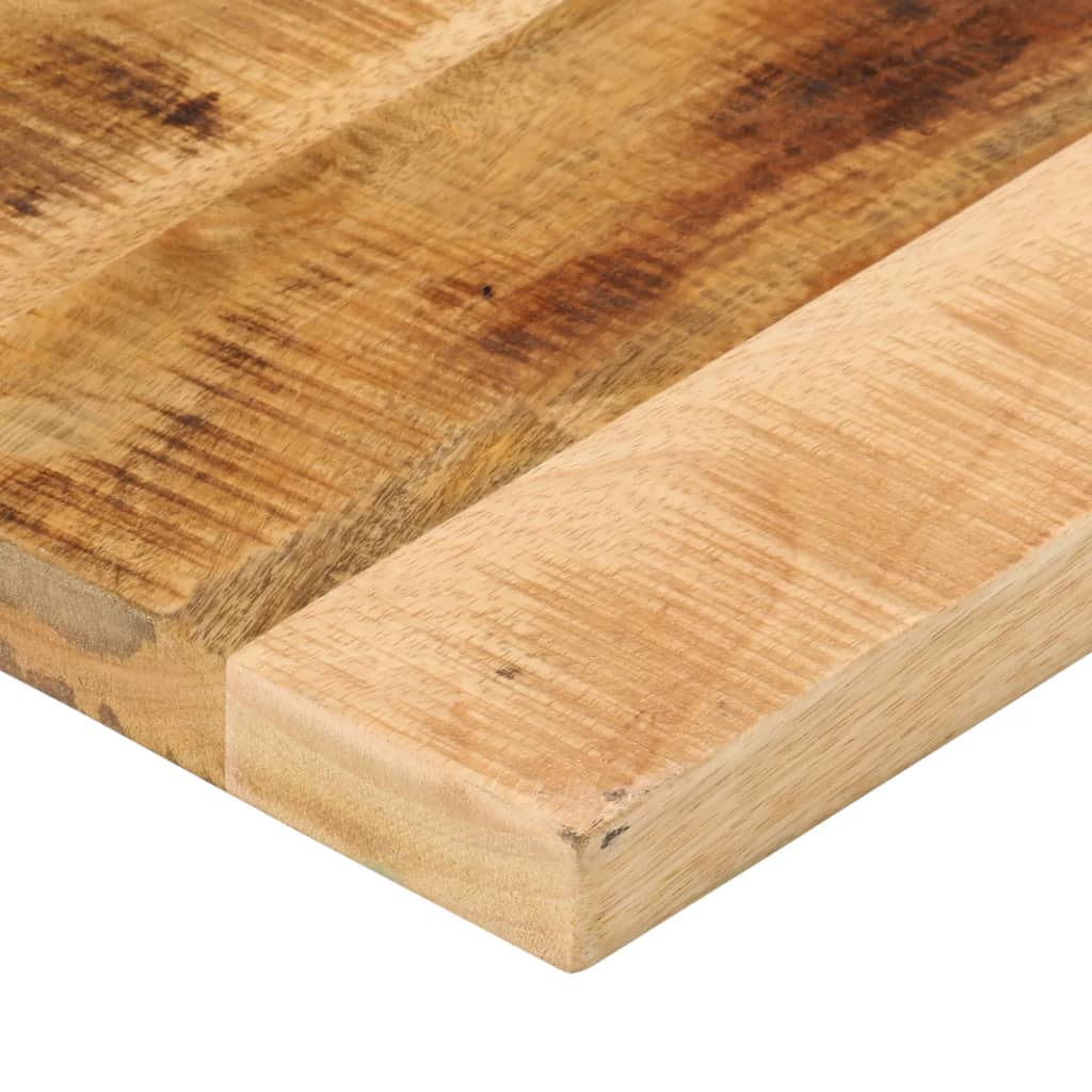 Bordplate 110x40x3,8 cm rektangulær grovt heltre mango vidaXL