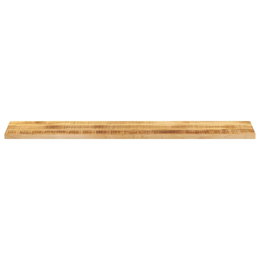 Bordplate 140x40x3,8 cm rektangulær grovt heltre mango vidaXL