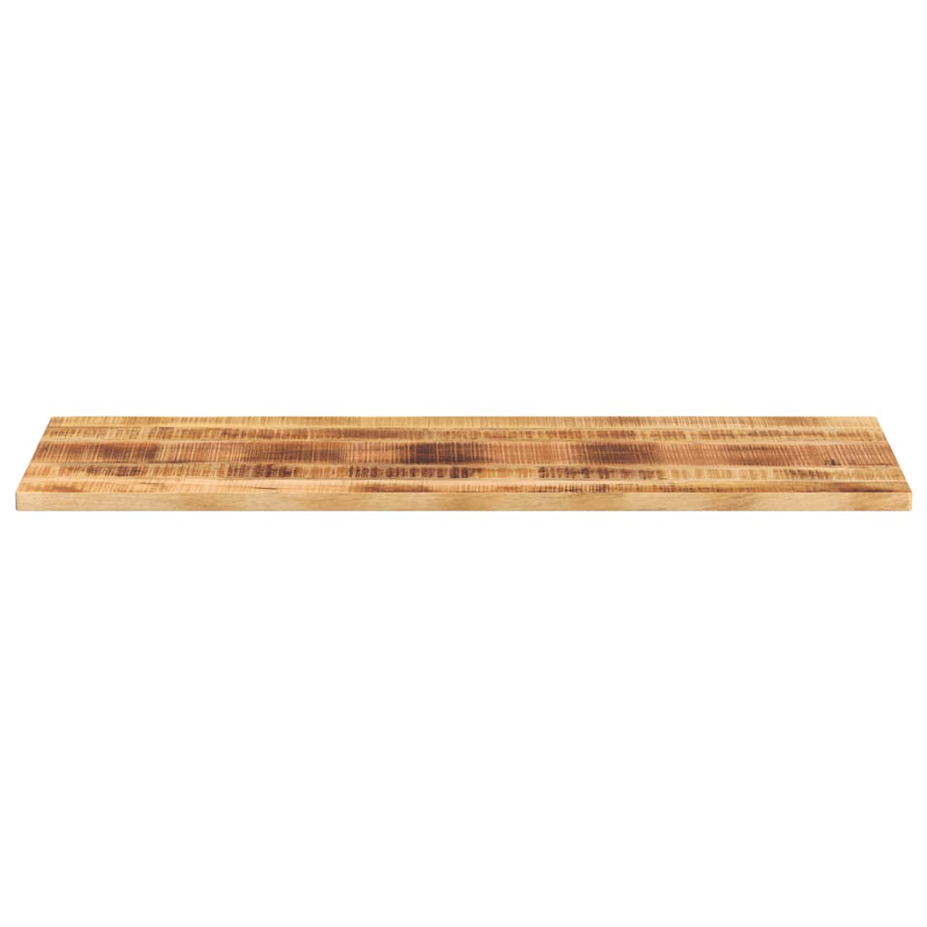 Bordplate 140x50x3,8 cm rektangulær grovt heltre mango vidaXL
