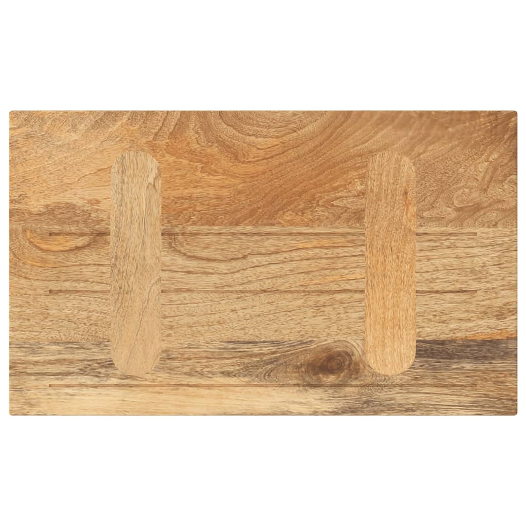 Bordplate 40x20x3,8 cm rektangulær heltre mango