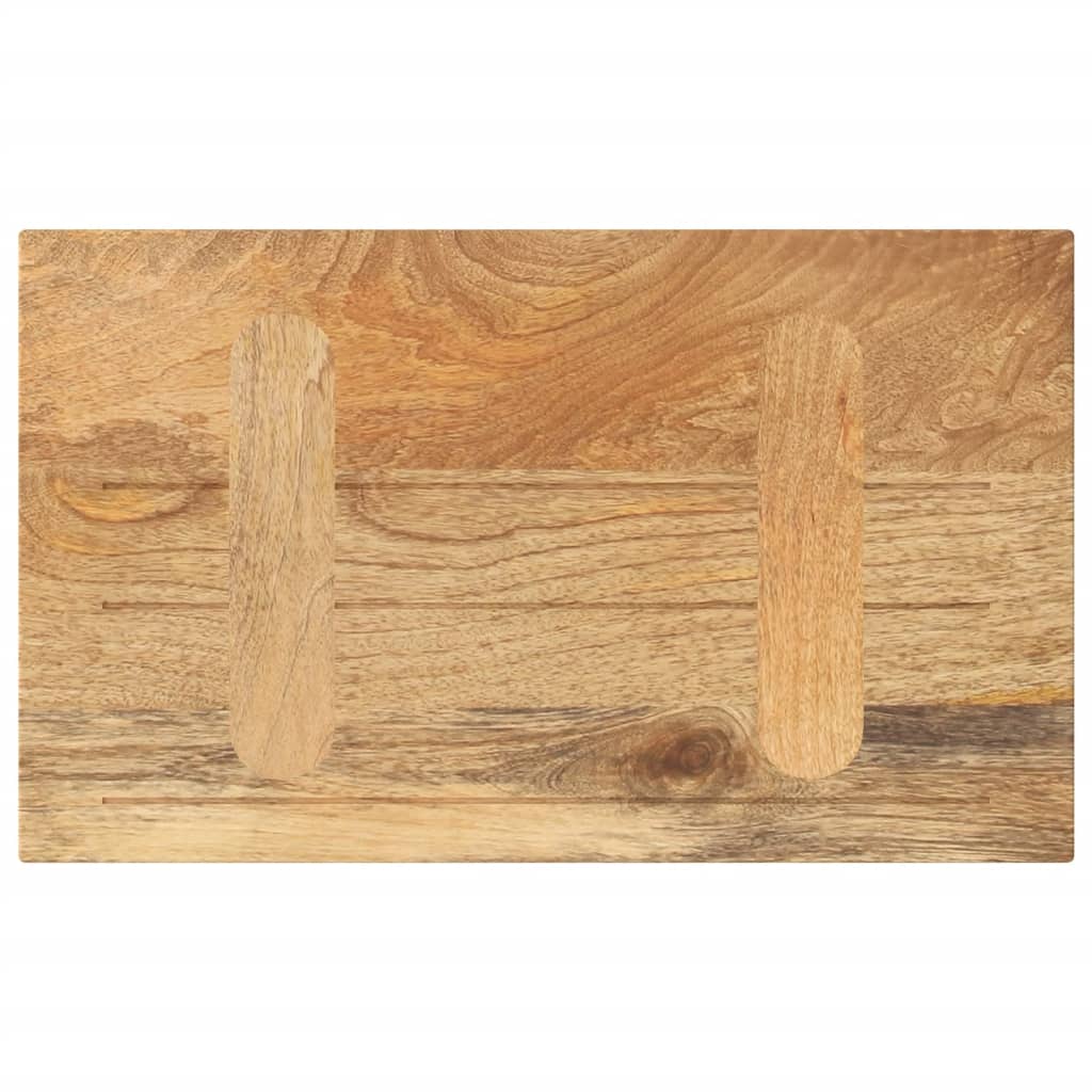 Bordplate 50x20x3,8 cm rektangulær heltre mango