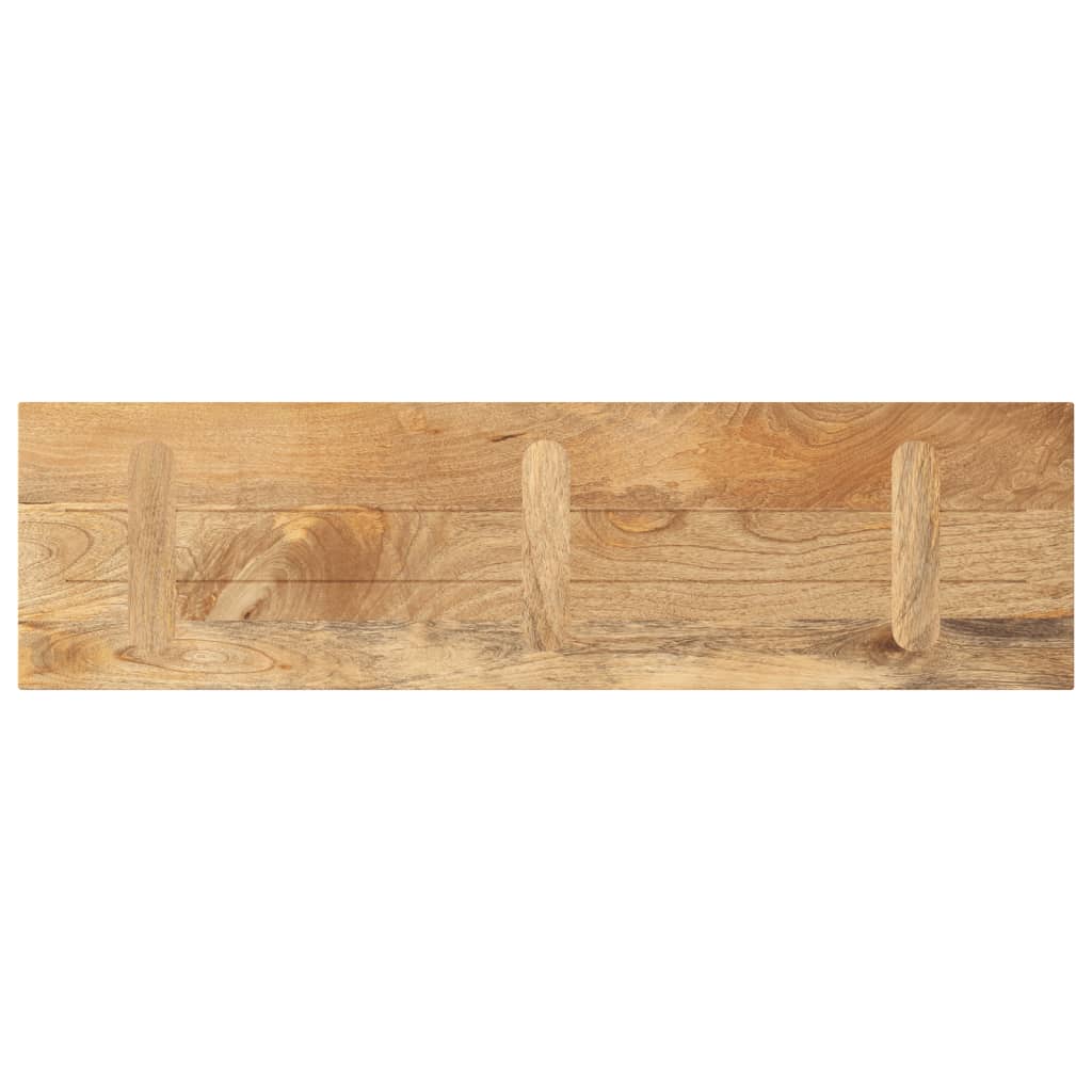 Bordplate 110x40x3,8 cm rektangulær heltre mango vidaXL