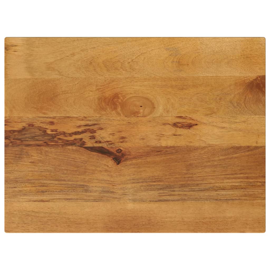 Bordplate 90x60x2,5 cm rektangulær heltre mango