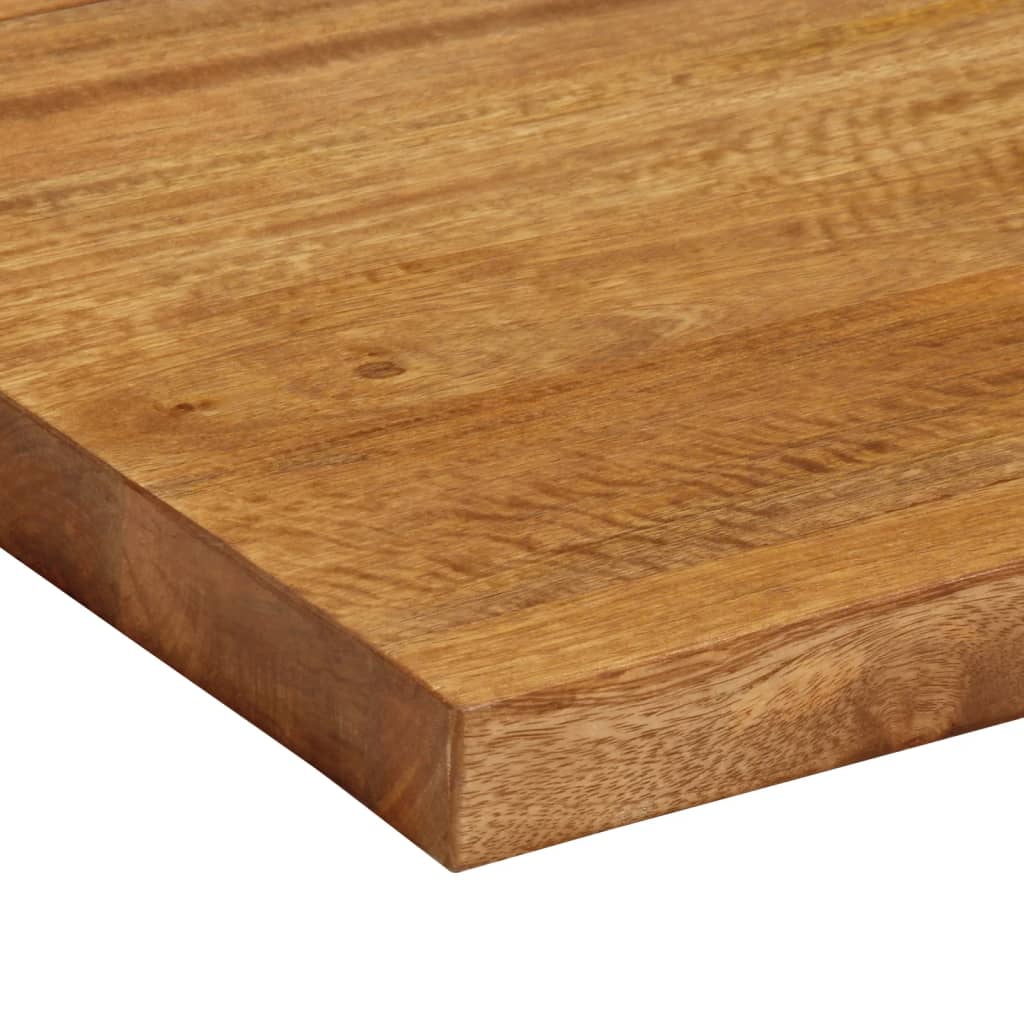 Bordplate 110x60x2,5 cm rektangulær heltre mango