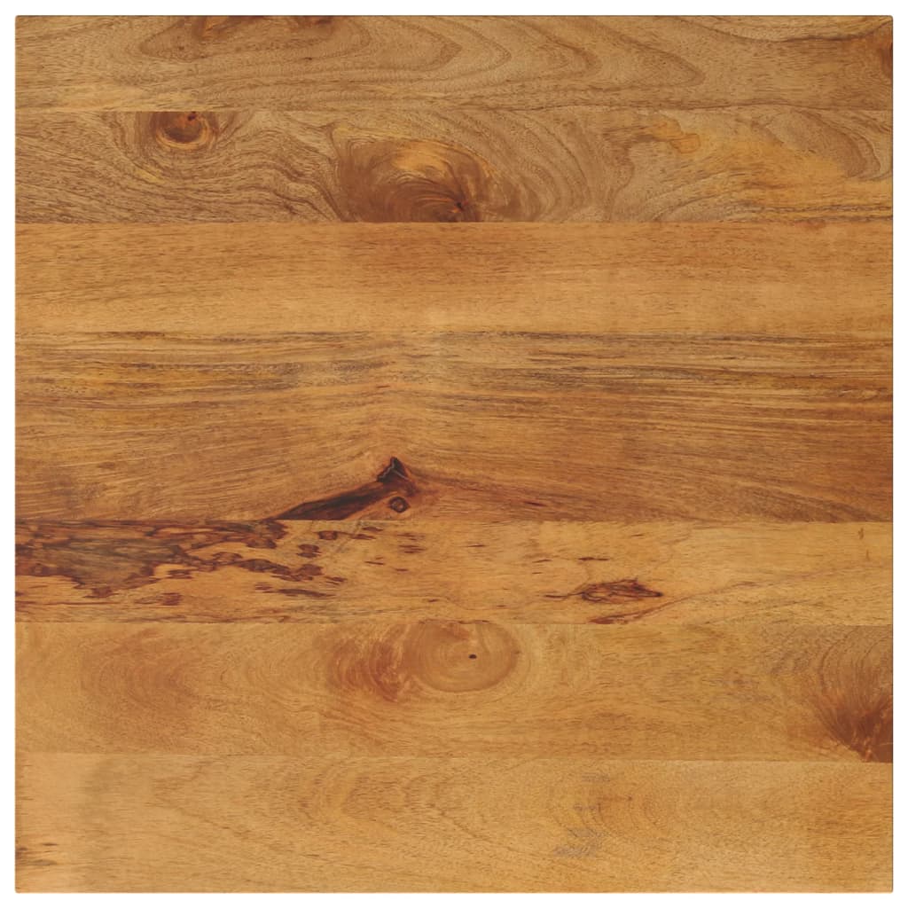 Bordplate 80x80x2,5 cm firkantet heltre mango