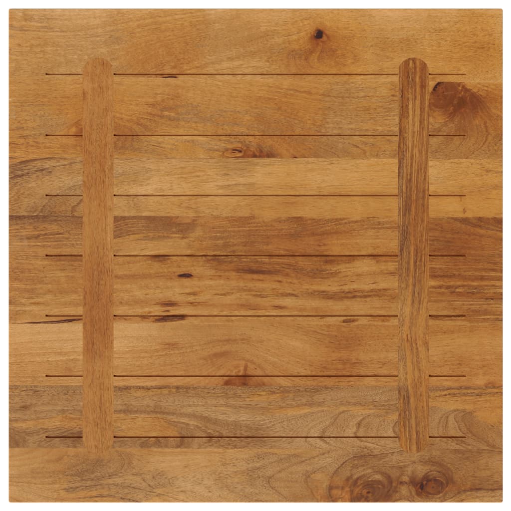 Bordplate 80x80x2,5 cm firkantet heltre mango