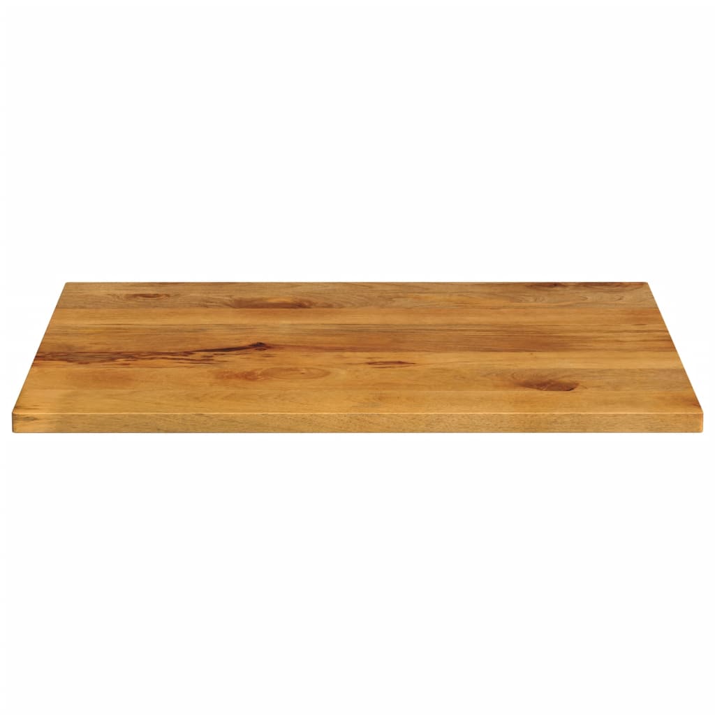 Bordplate 100x80x2,5 cm rektangulær heltre mango