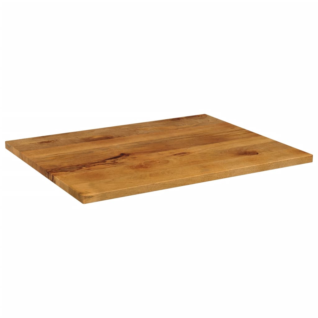 Bordplate 110x80x2,5 cm rektangulær heltre mango