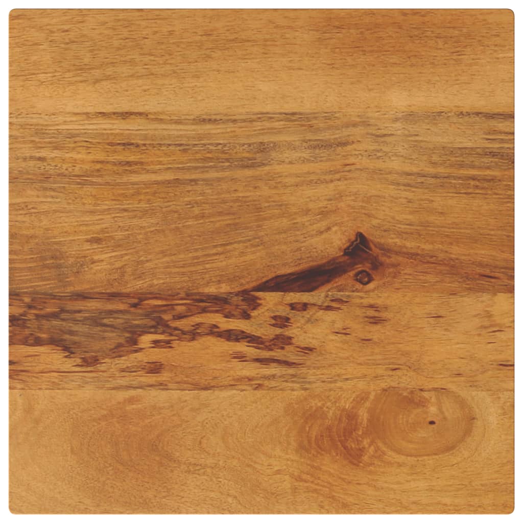 Bordplate 40x40x3,8 cm firkantet heltre mango