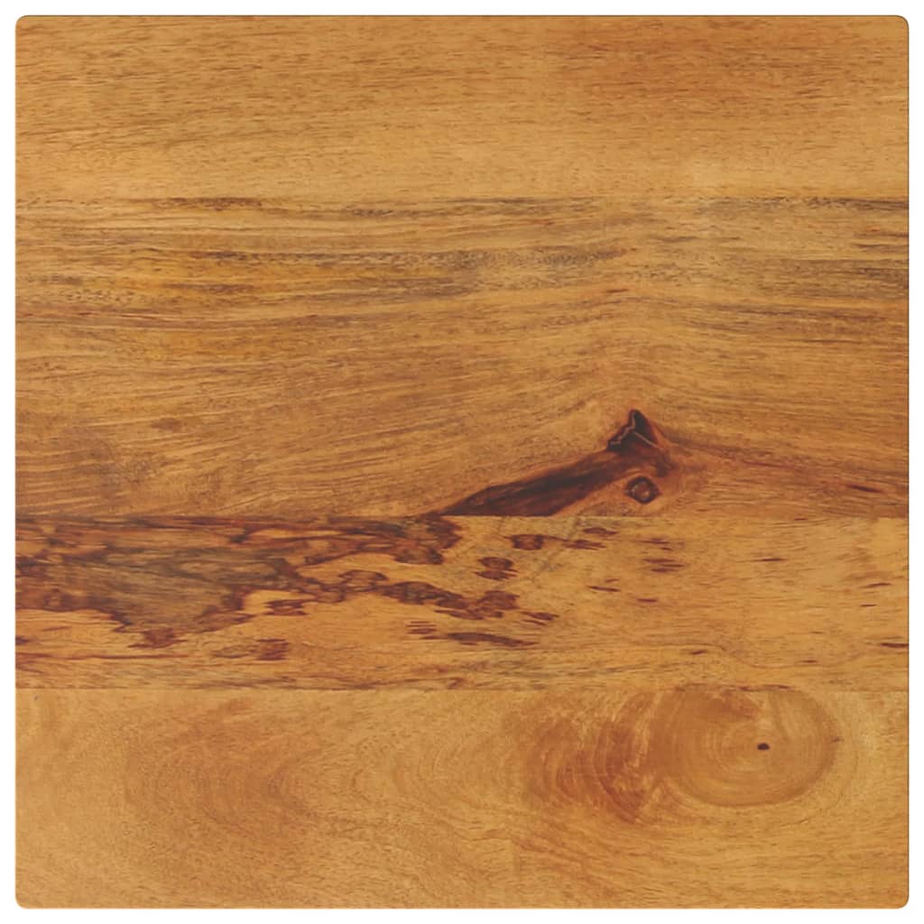 Bordplate 60x60x3,8 cm firkantet heltre mango