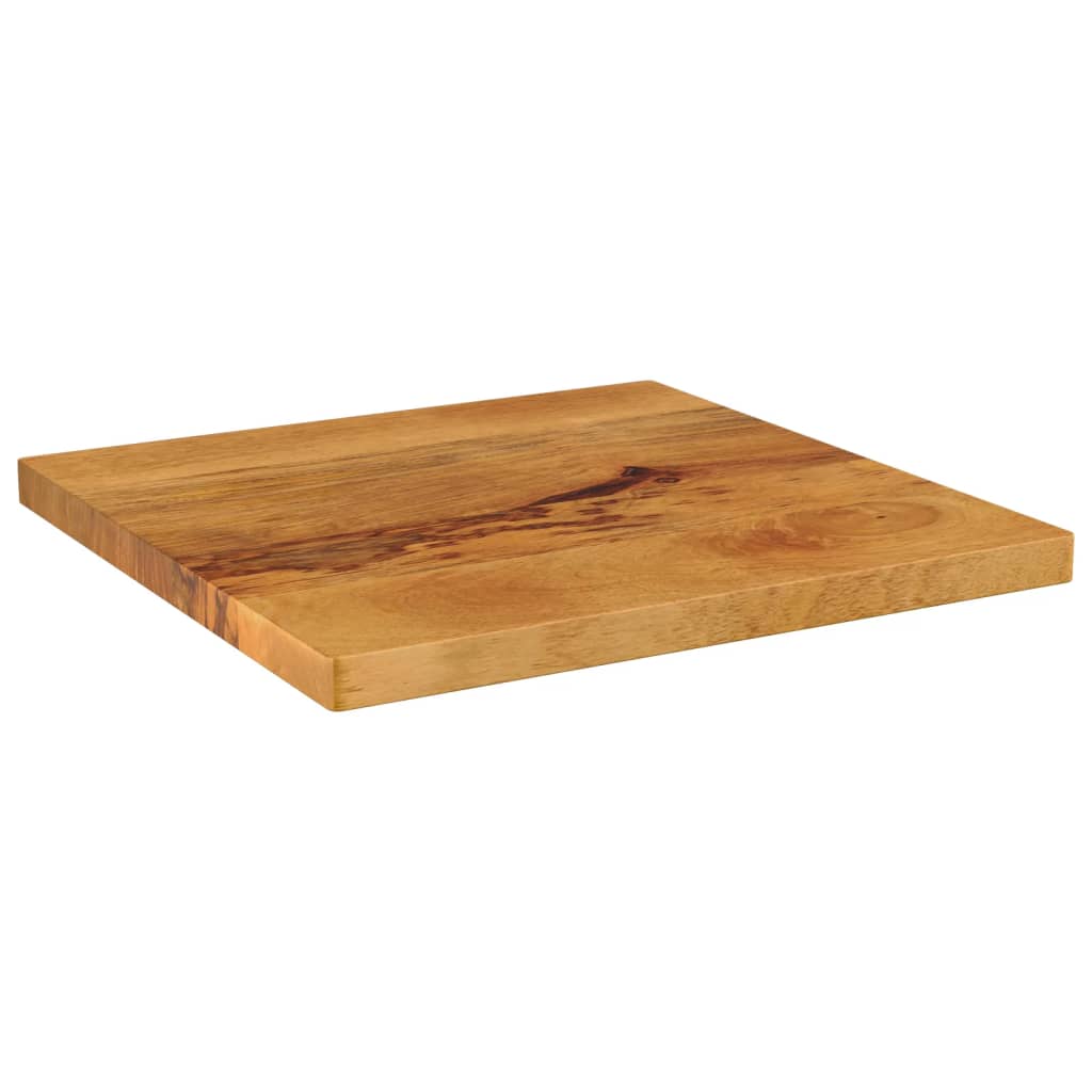 Bordplate 60x60x3,8 cm firkantet heltre mango
