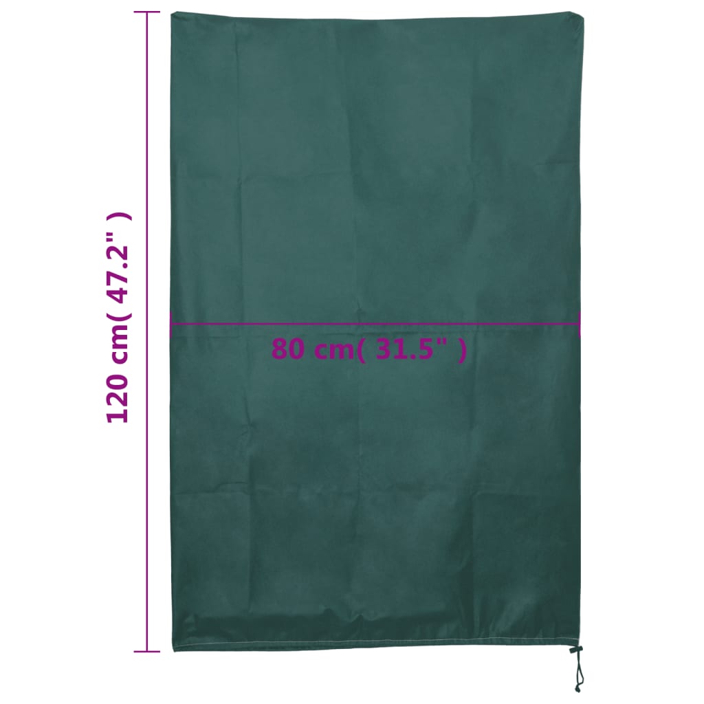 Plantefleecetrekk med snor 8 stk 70 g/m² 0,8x1,2 m
