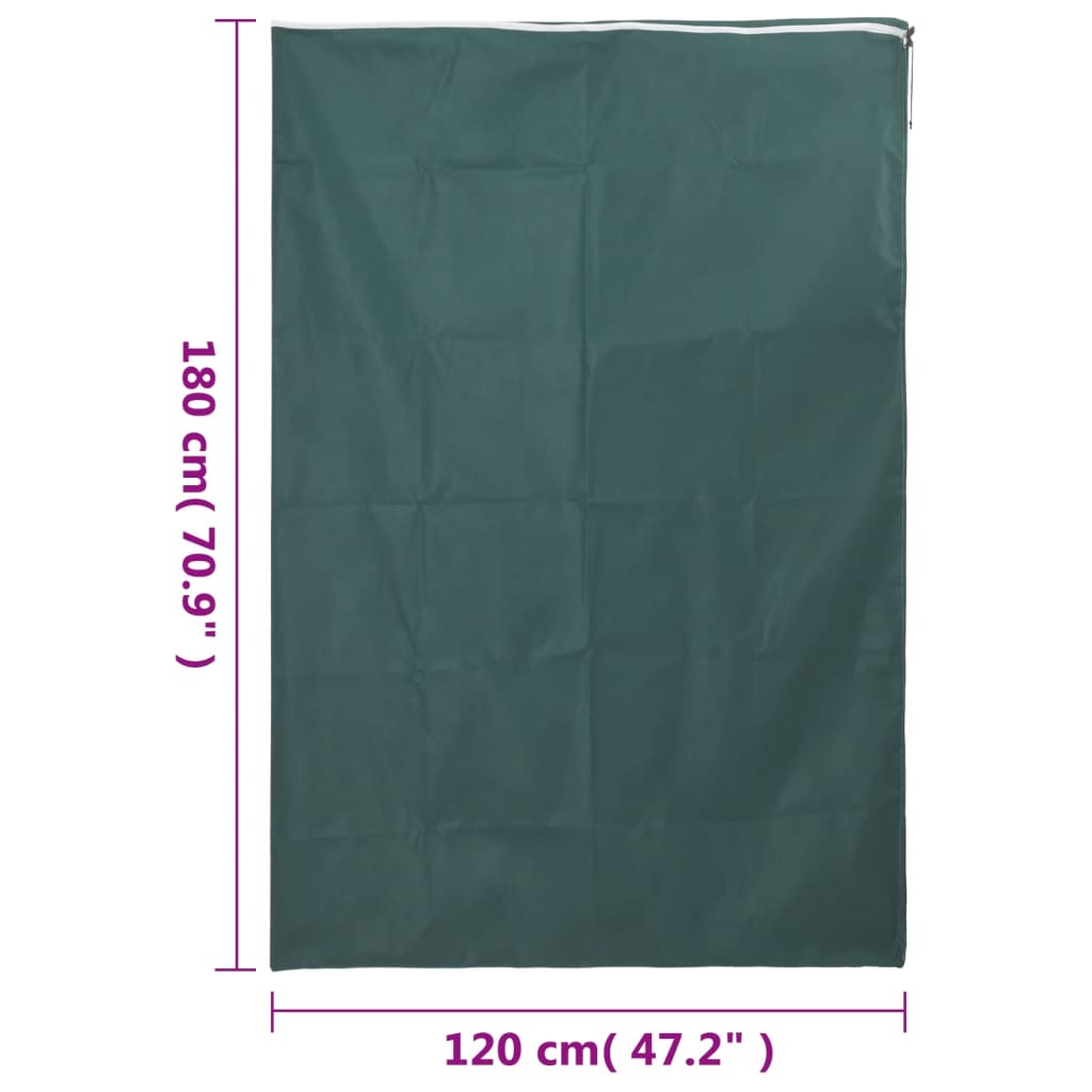 Plantefleecetrekk med glidelås 4 stk 70 g/m² 1,2x1,8 m