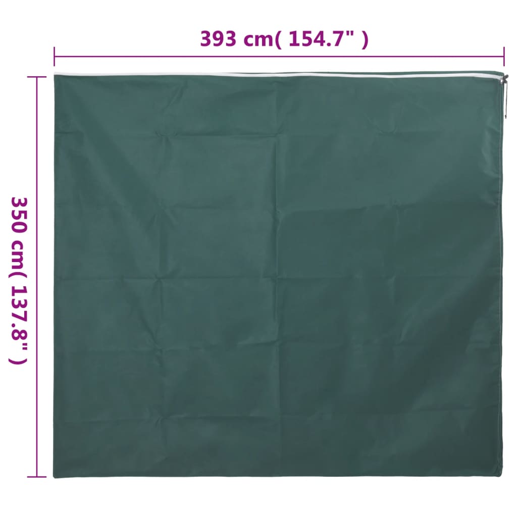 Plantefleecetrekk med glidelås 4 stk 70 g/m² 3,93x3,5 m