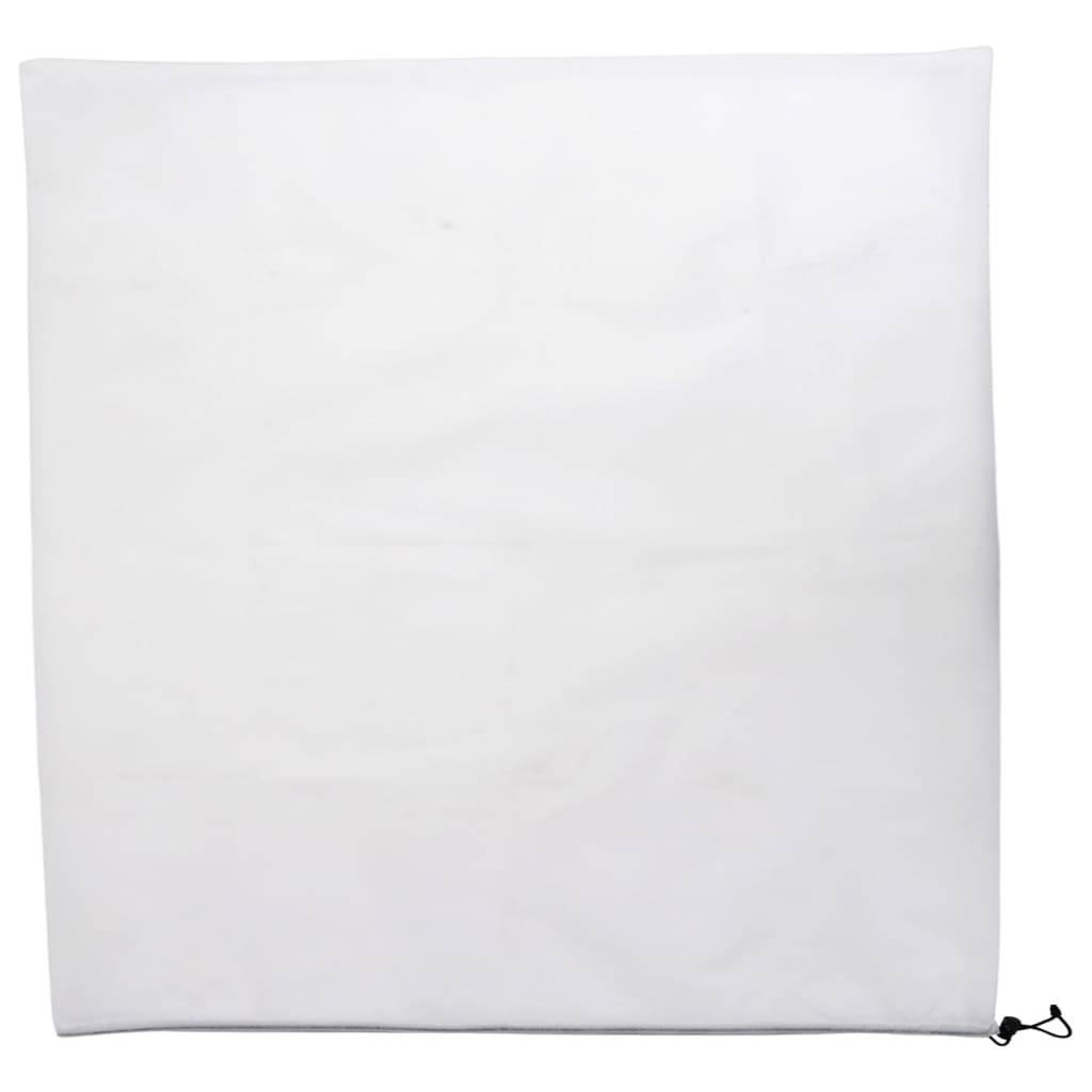 Plantefleecetrekk med snor 12 stk 70 g/m² 0,8x0,8 m