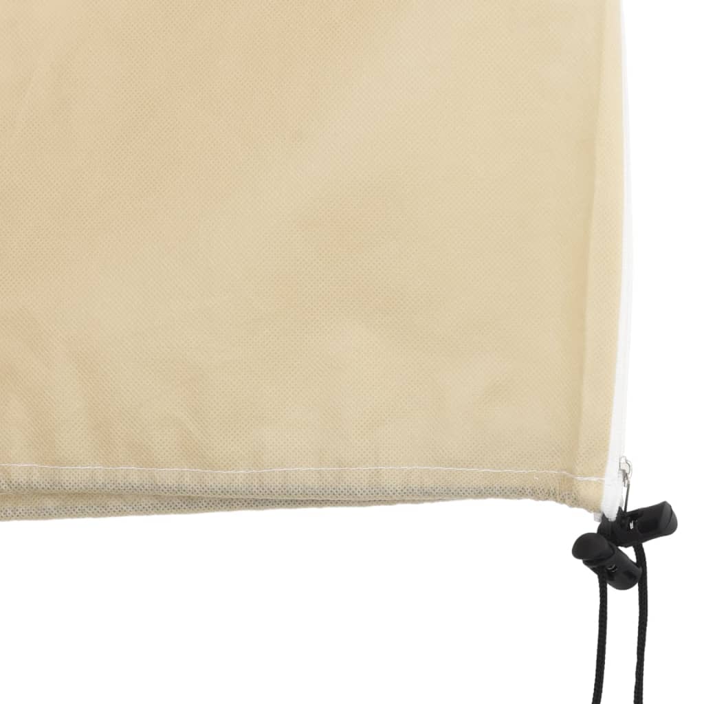 Plantefleecetrekk med glidelås 10 stk 70 g/m² 1x1,55 m