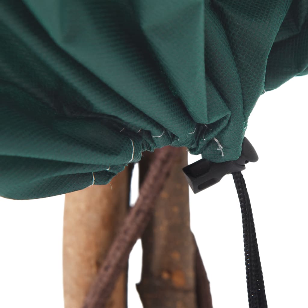 Plantefleecetrekk med snor 12 stk 70 g/m² 0,8x1,2 m