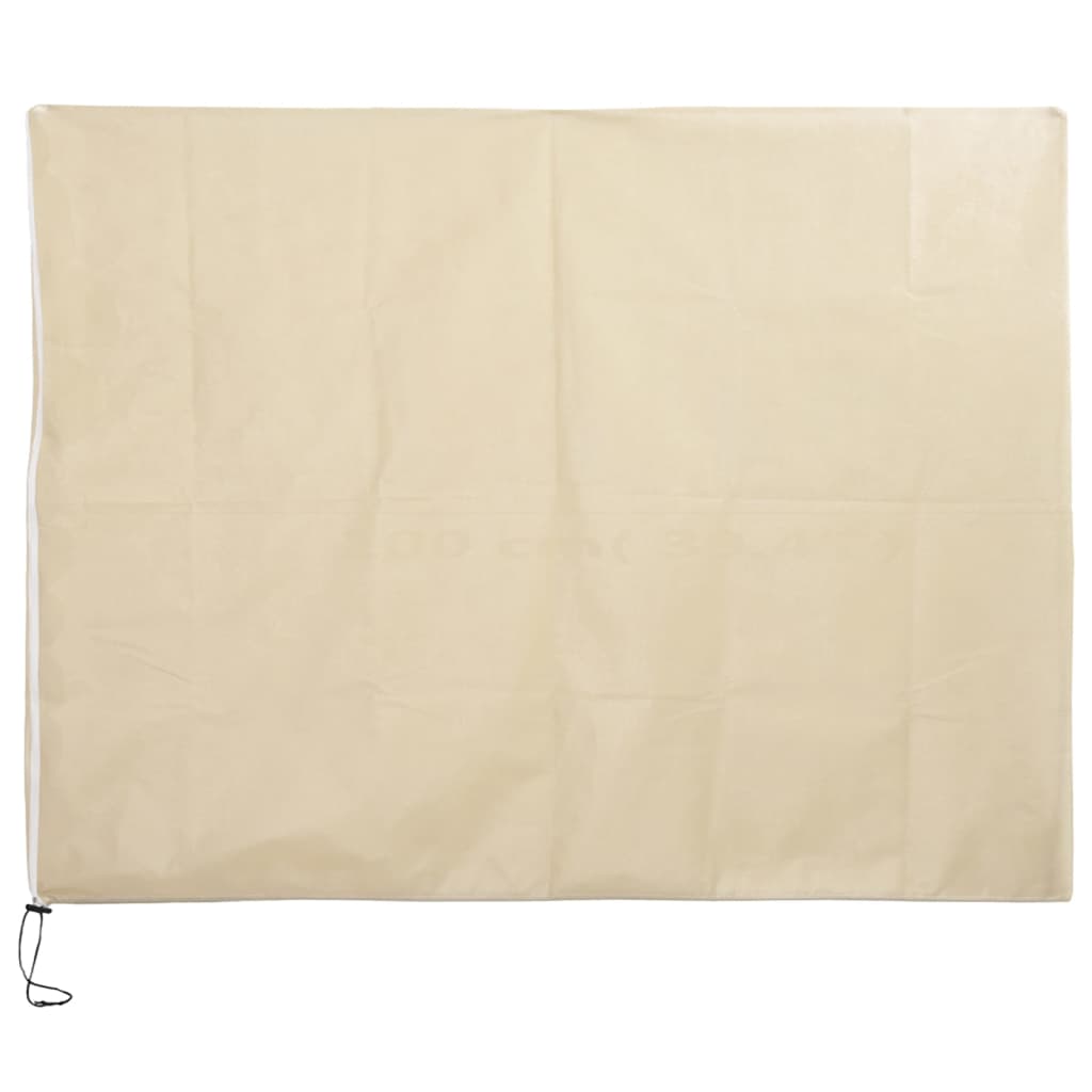 Plantefleecetrekk med glidelås 10 stk 70 g/m² 3,93x3 m