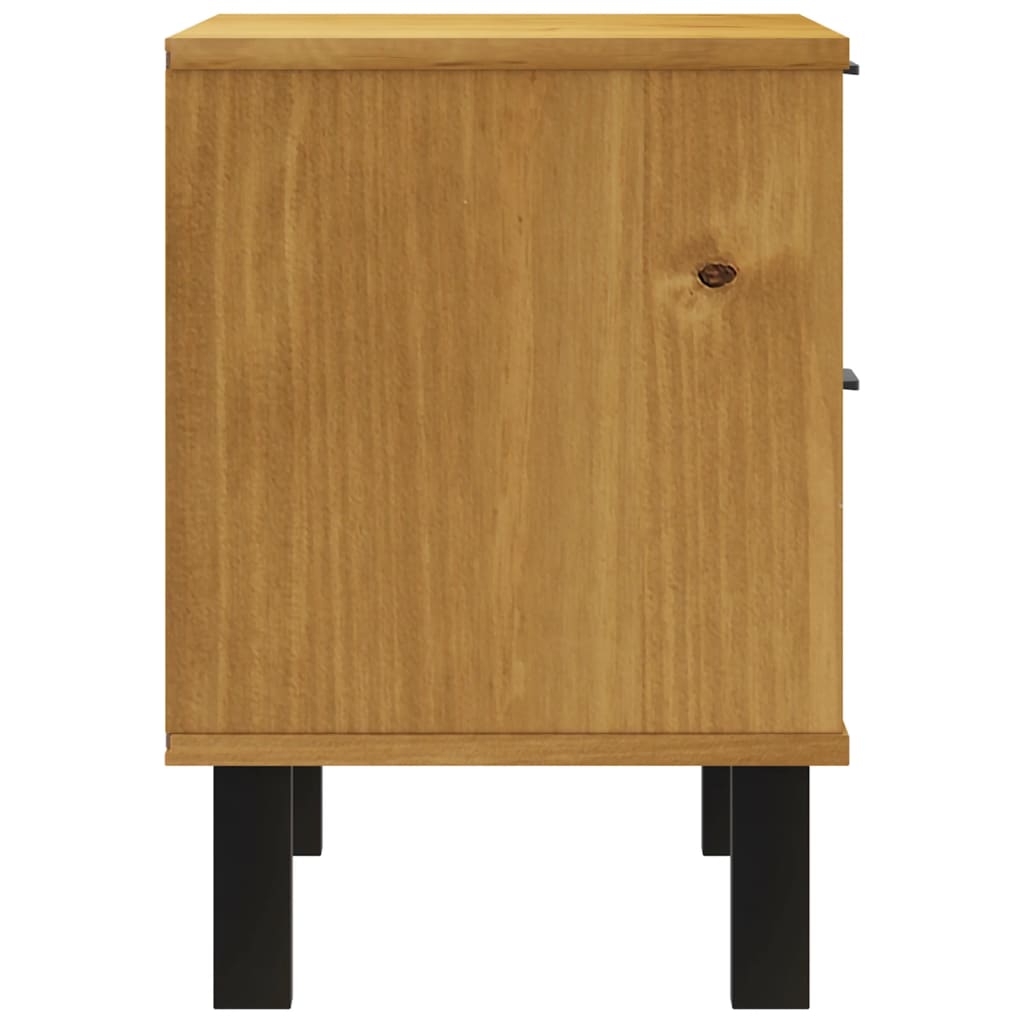 Nattbord FLAM 49x35x50 cm heltre furu