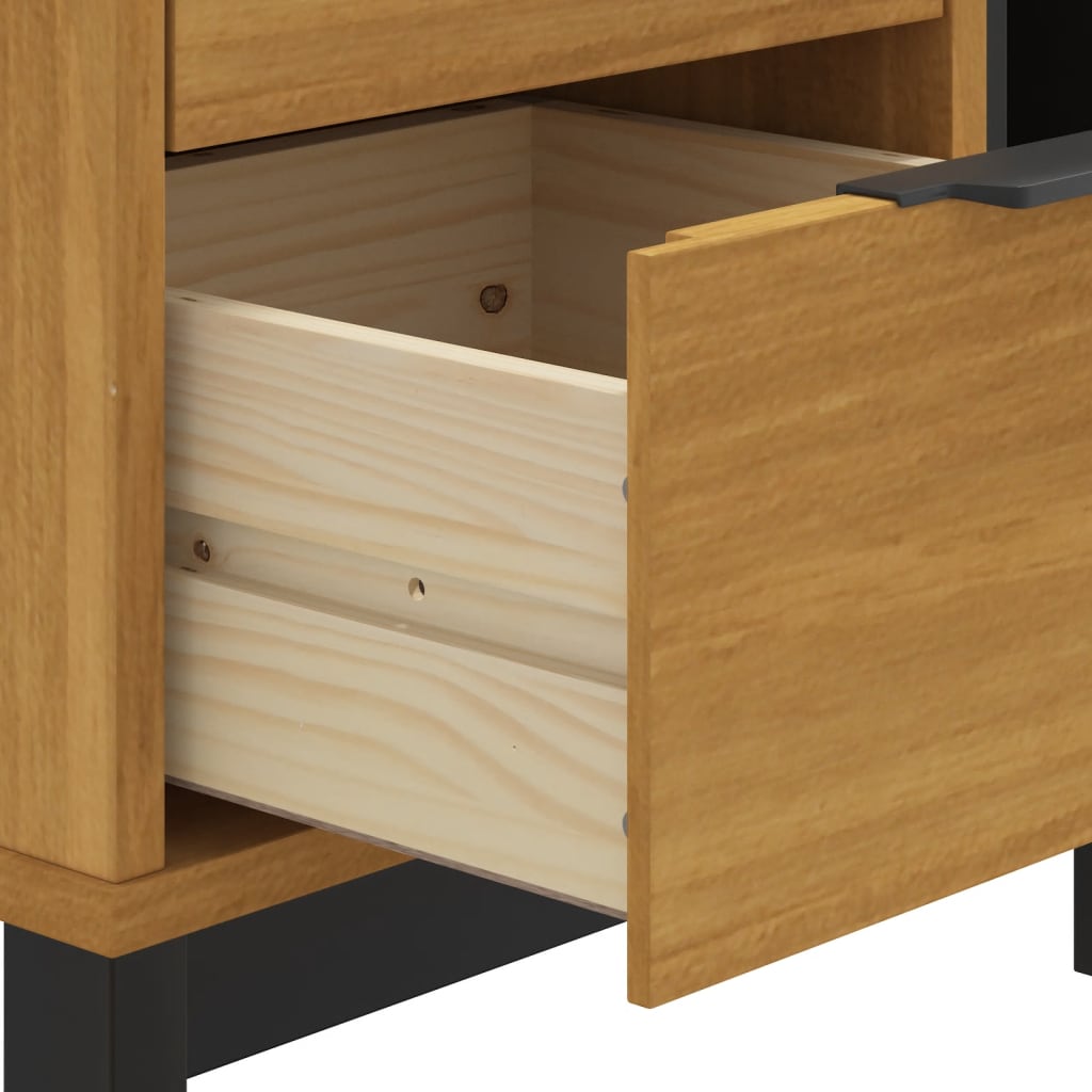 Nattbord FLAM 49x35x50 cm heltre furu