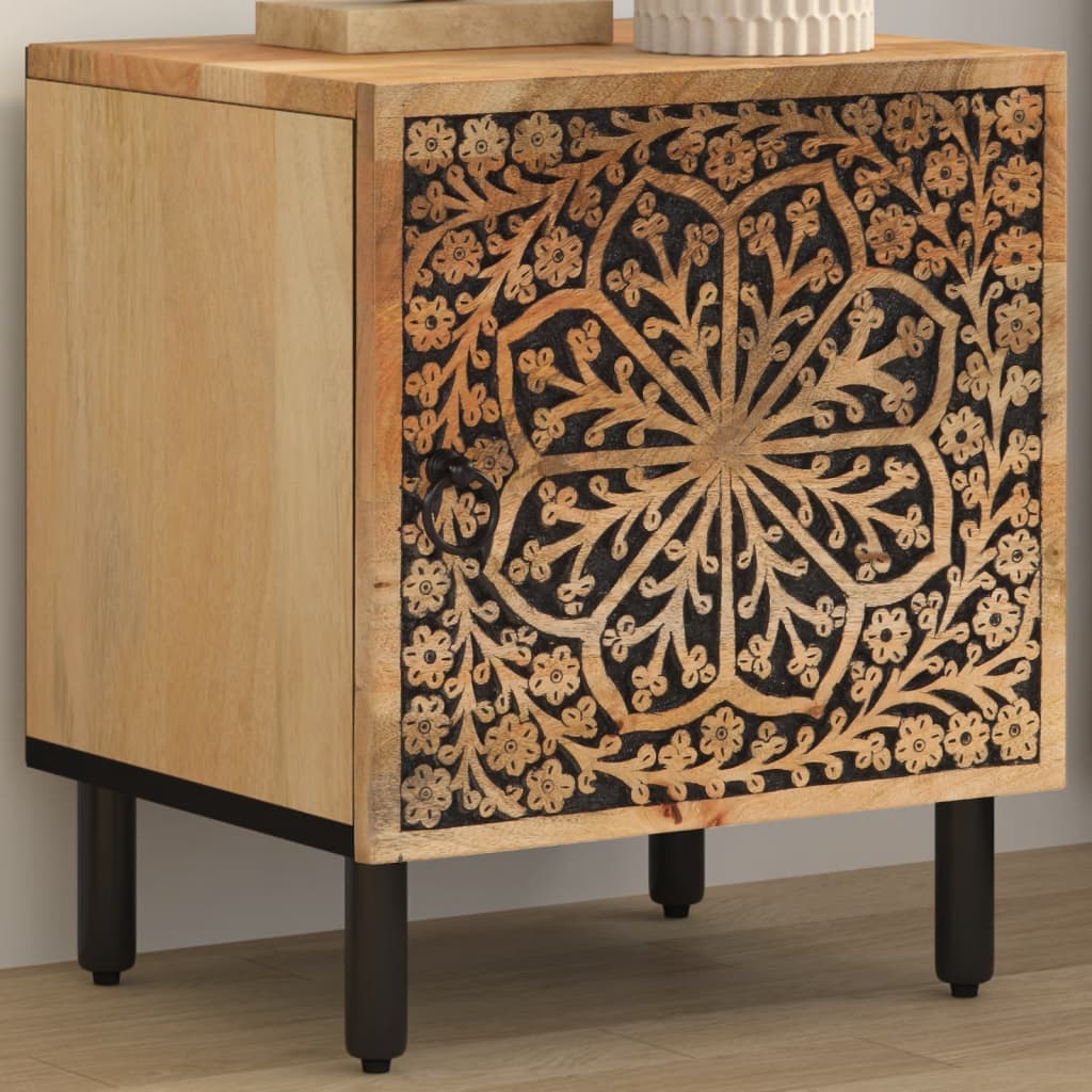 Nattbord 40x33x46 cm heltre mango