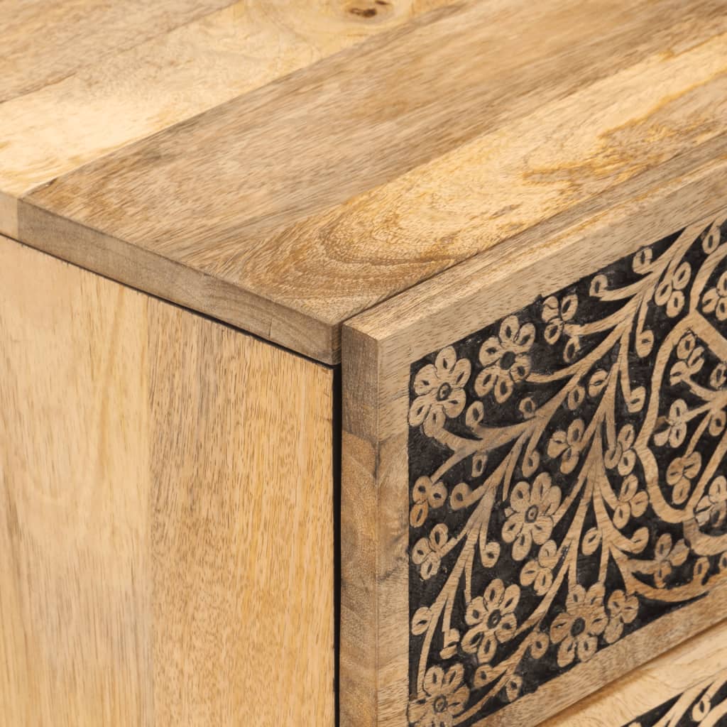 Nattbord 40x33x46 cm heltre mango