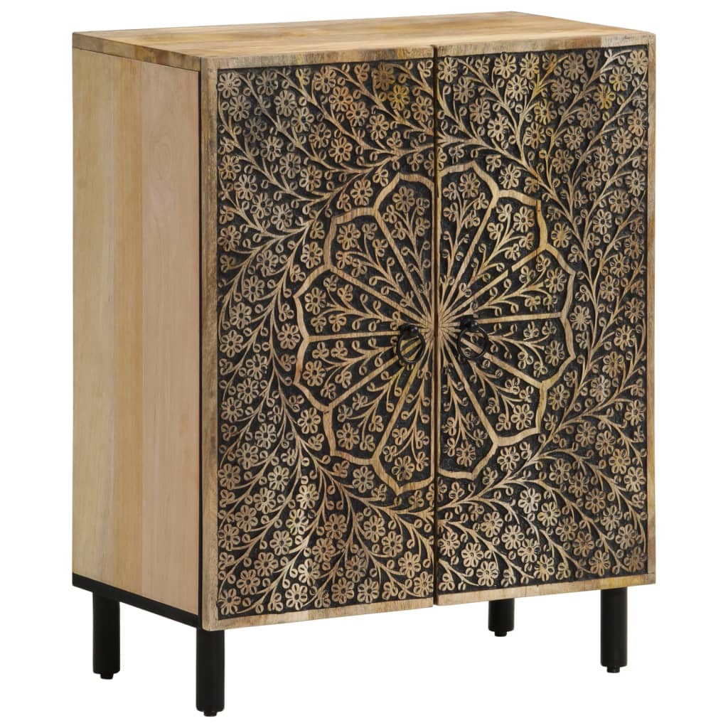 Sideskap 60x33x75 cm heltre mango
