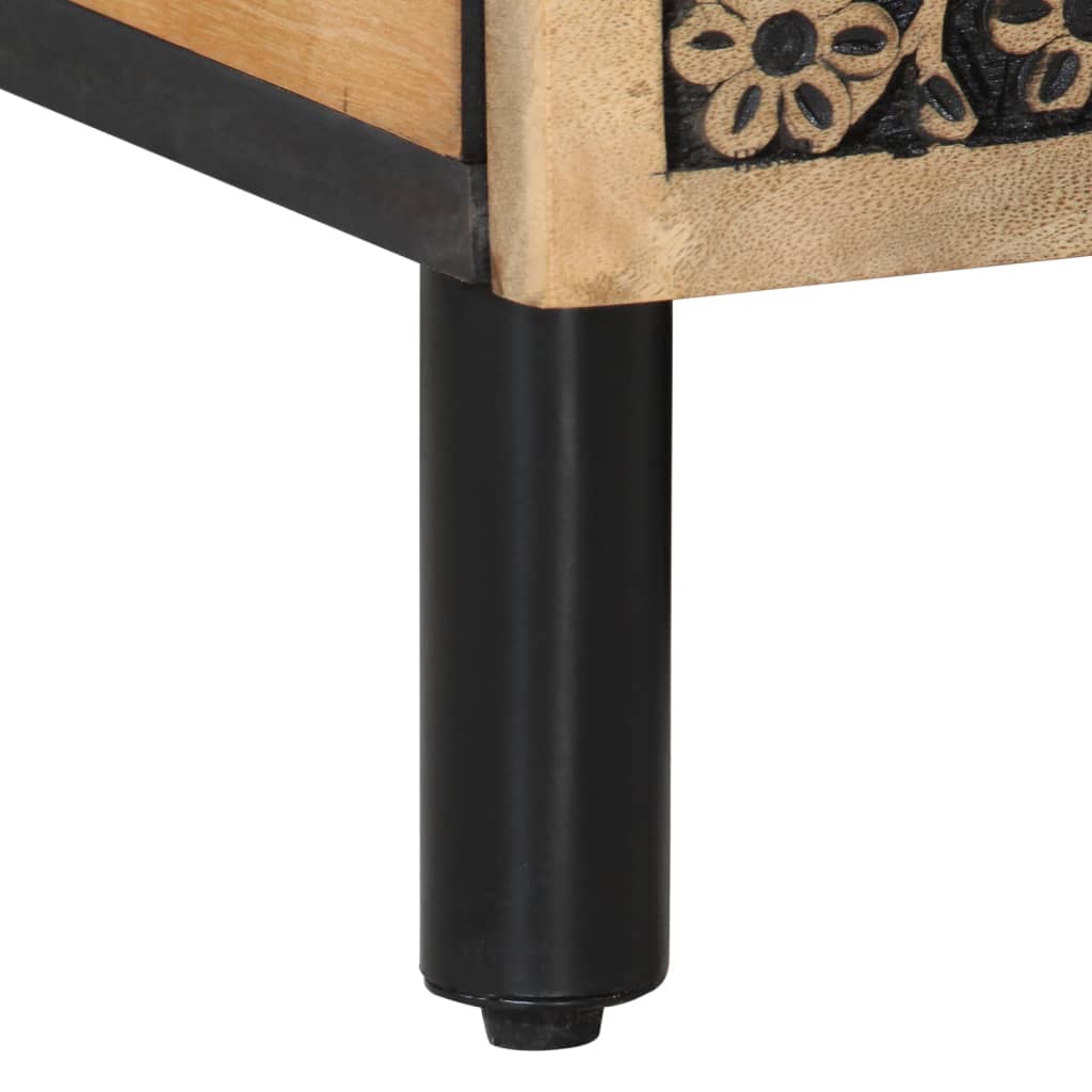 Salongbord 80x50x40 cm heltre furu
