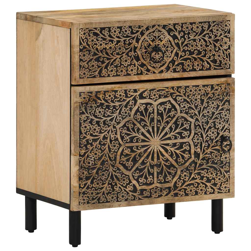 Nattbord 50x33x60 cm heltre mango