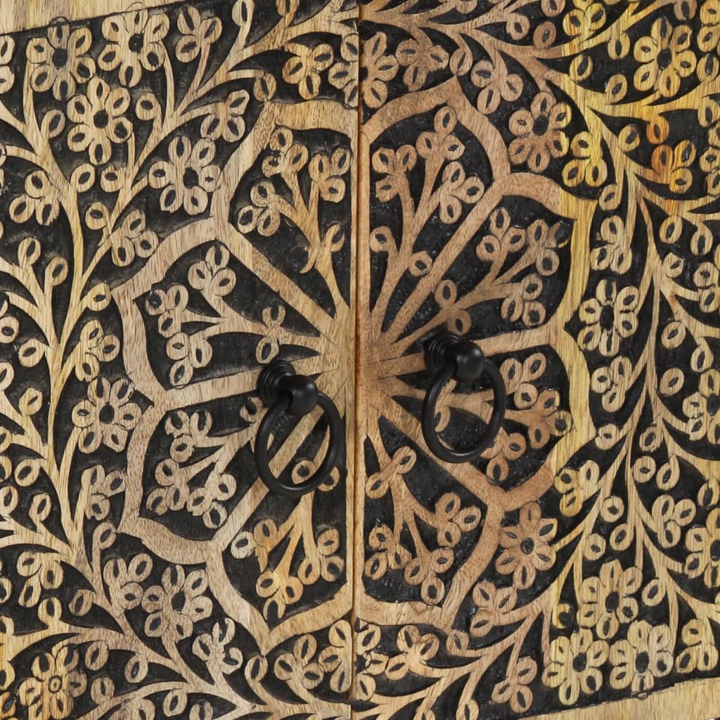 Nattbord 50x33x60 cm heltre mango